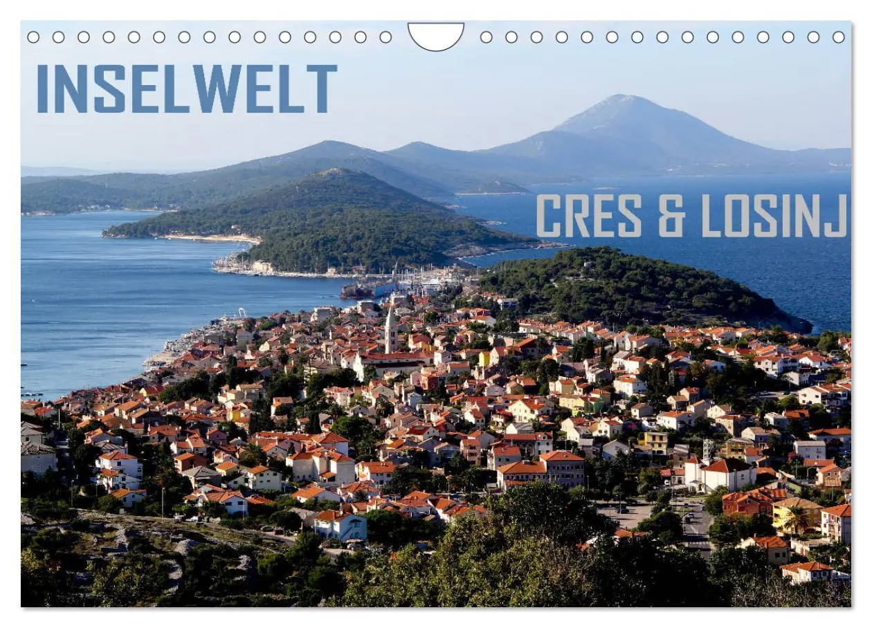 Cover: 9783457814734 | Inselwelt Cres & Losinj (Wandkalender 2026 DIN A4 quer), CALVENDO...